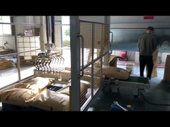 macchina di spianatura e di trasporto con palette automatica, palletizer a basso livello