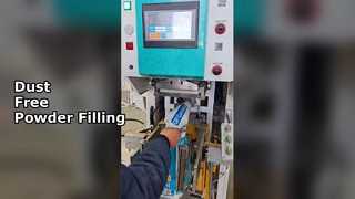 Riempitrice con valvola a coclea, confezionatrice con valvola, confezionatrice a coclea, riempitrice per sacchi con valvola a coclea con saldatura ad ultrasuoni