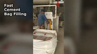 riempitore di sacchi con valvola di cemento, imballatore di giranti